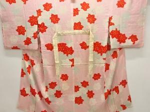 アンティーク　竜田川模様長襦袢